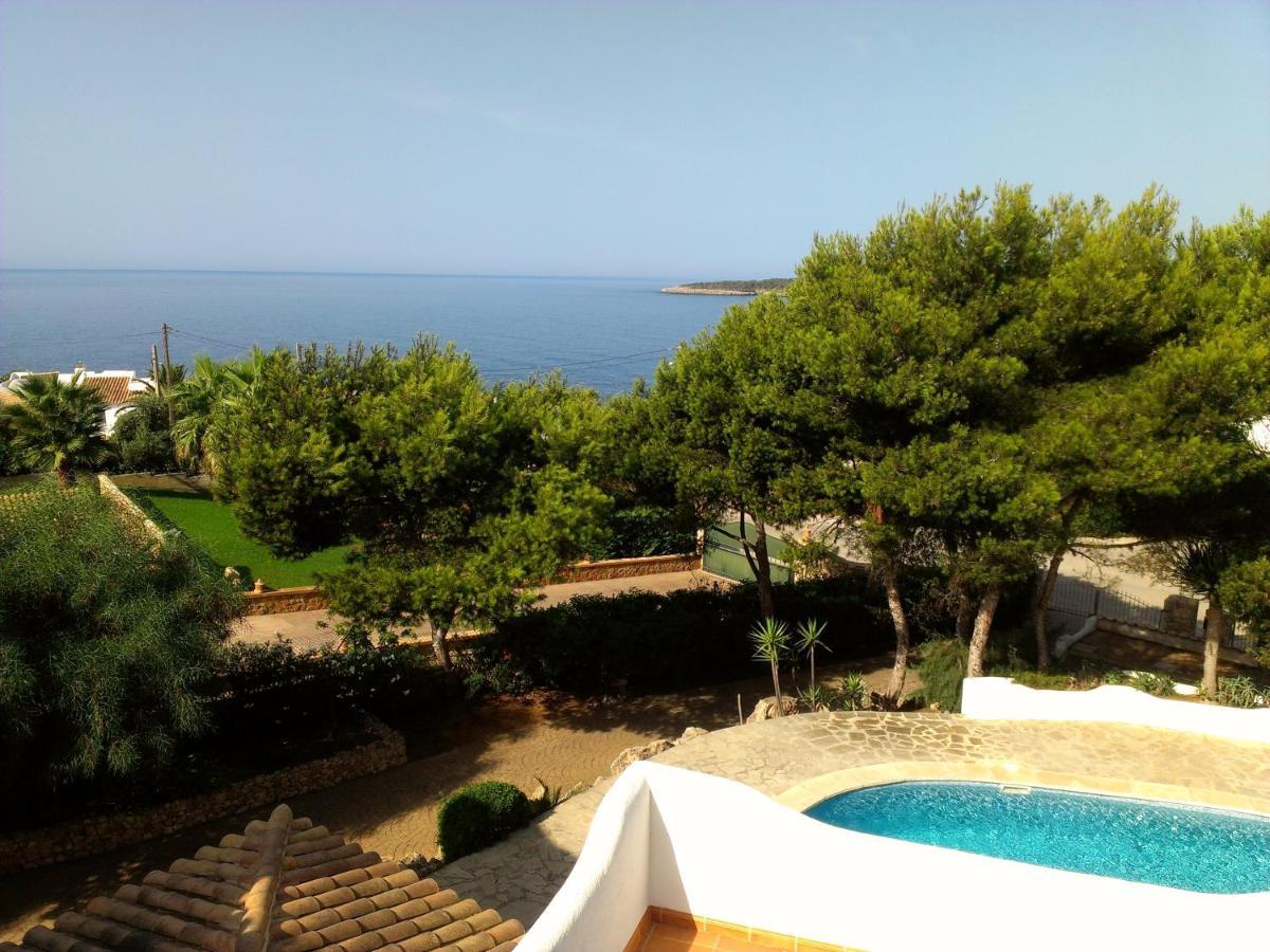 Gigantische Villa Mit Meerblick, Panoramablick & Pool-Oase Cala Pi  Kültér fotó